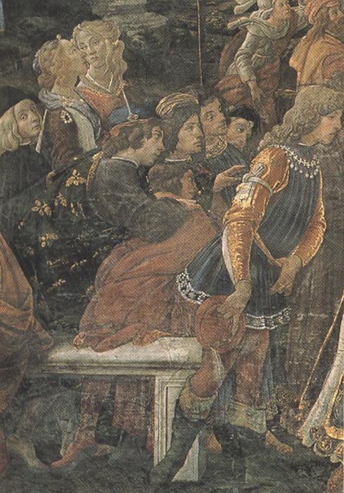 Sandro Botticelli Trals of Christ (mk36) oil painting picture